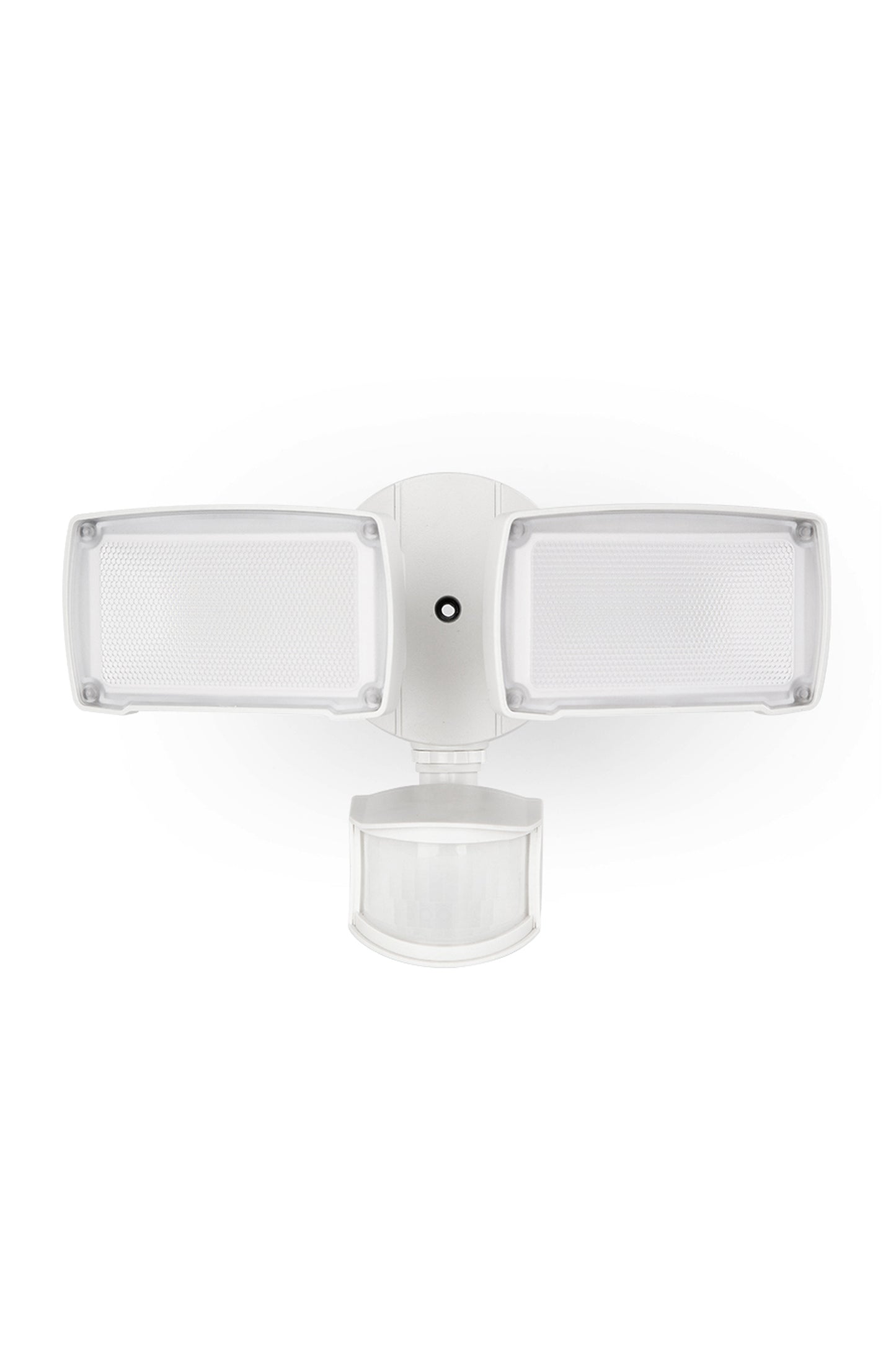 LUTEC-ALDI 3500LM, 5000K, 38W, LED 180°Motion Activated, D2D, Dual-Head Floodlight