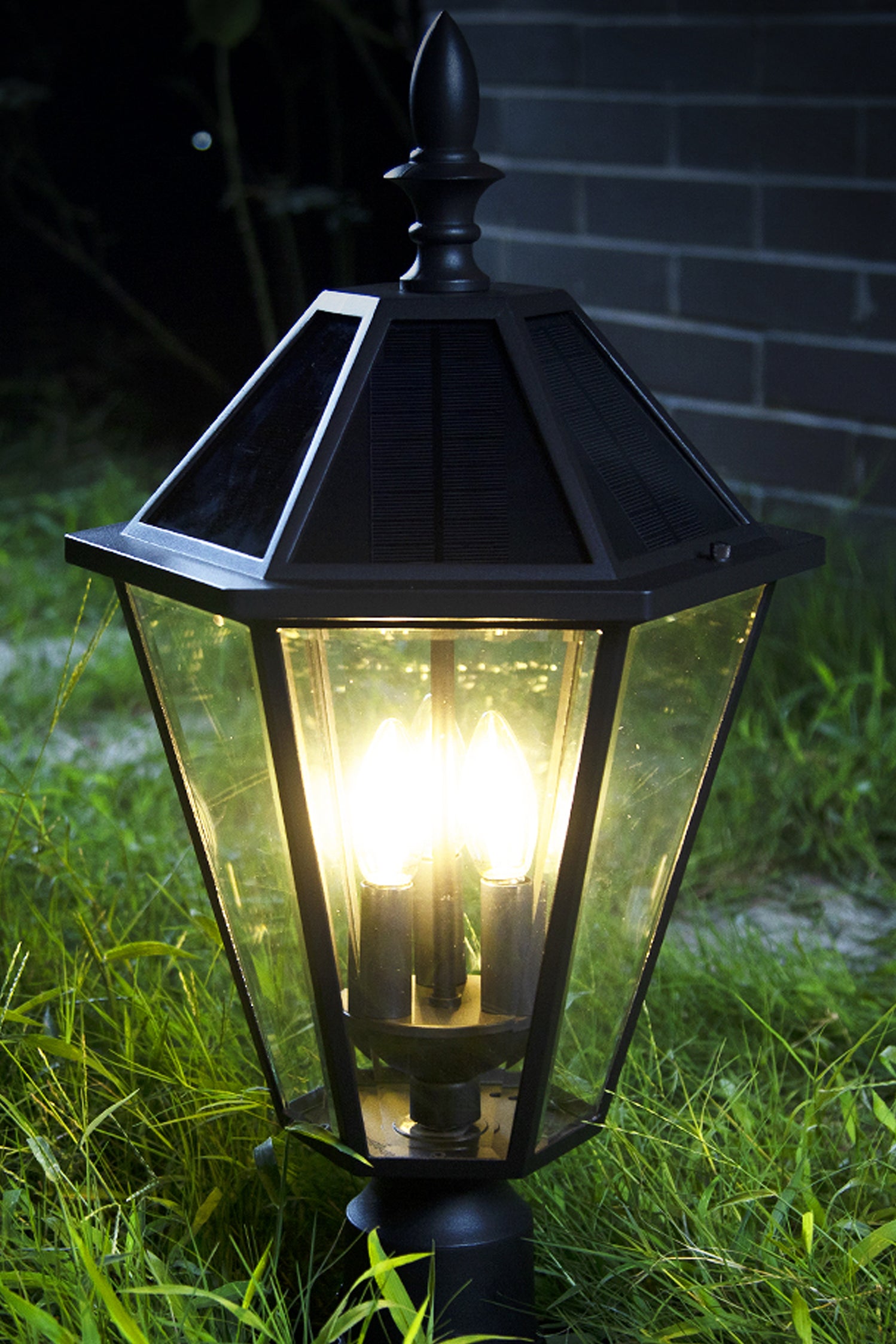 with LUTEC Outdoor 300Lumen Lutec LED – Light London for Yard 2Watts Solar