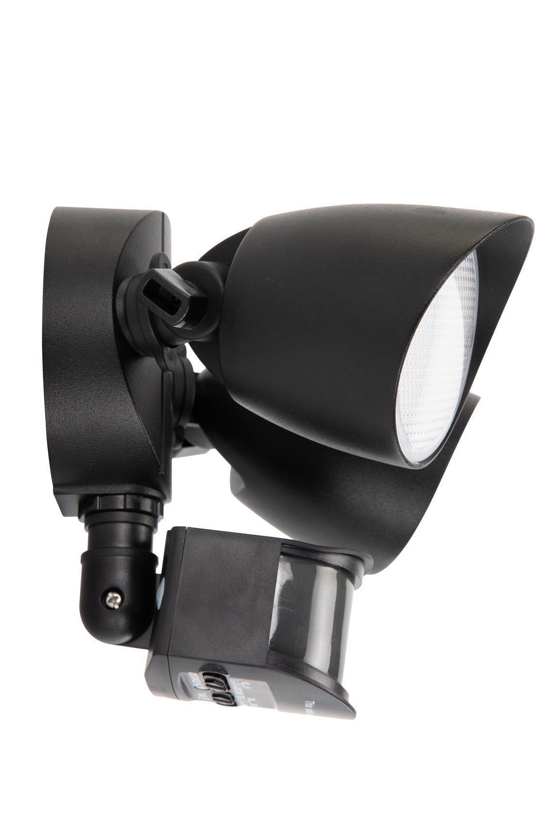 8 PACKS LUTEC-Shrimp, 2500LM, 5000K, 32W, LED Motion Sensor, D2D, Dual-Head Floodlight,Black