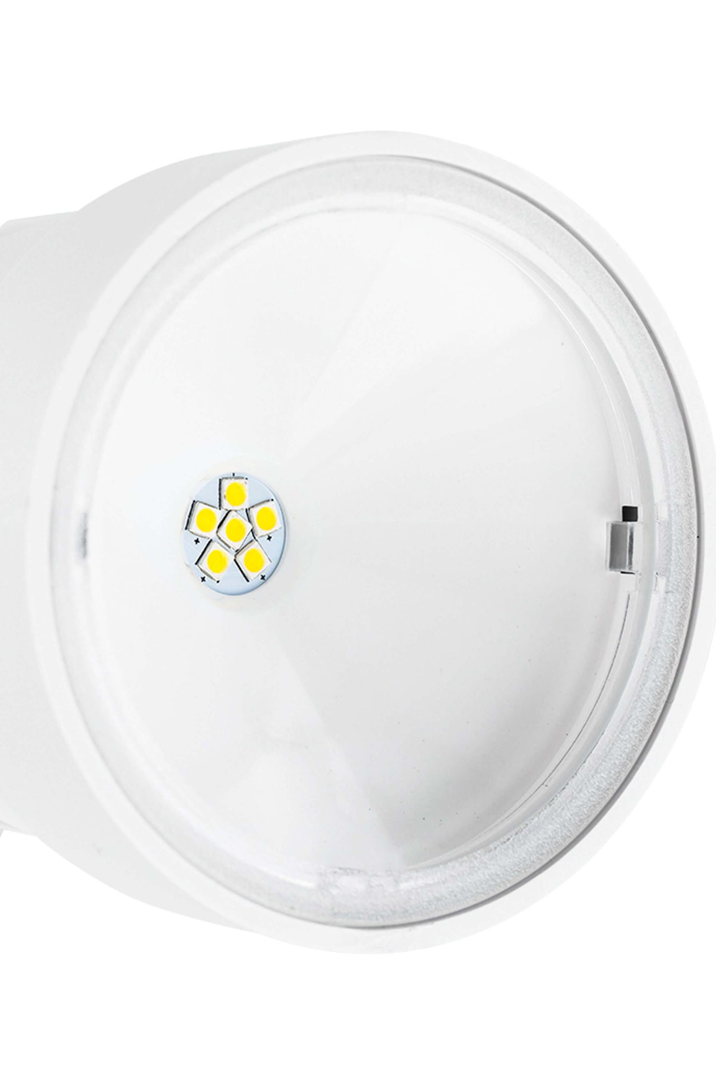 8 PACKS LUTEC-Shrimp 1130LM, 5200K, 13.5W, Switched Control LED Dual-Head Floodlight