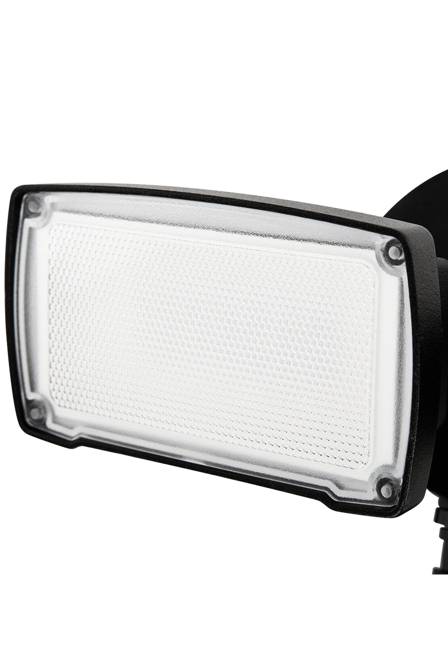 LUTEC-ALDI 3500LM, 5000K, 38W, LED 180°Motion Activated, D2D, Dual-Head Floodlight