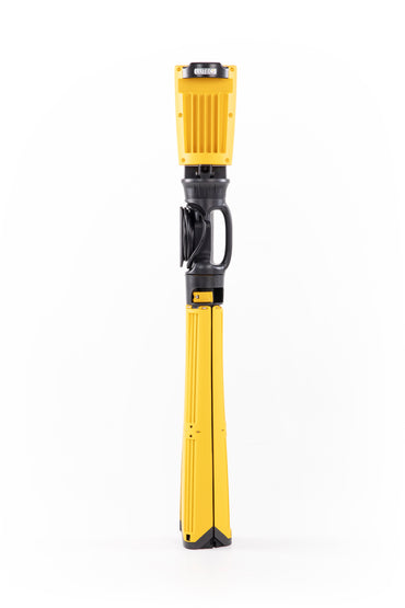 LUTEC 【Upgraded】5000K 12000 Lumen 105 Watt Dual-Head LED Work Light with Telescoping Tripod, Work Light with Stand Rotating Waterproof Lamps and 8 Ft 3-Prong Power Cord