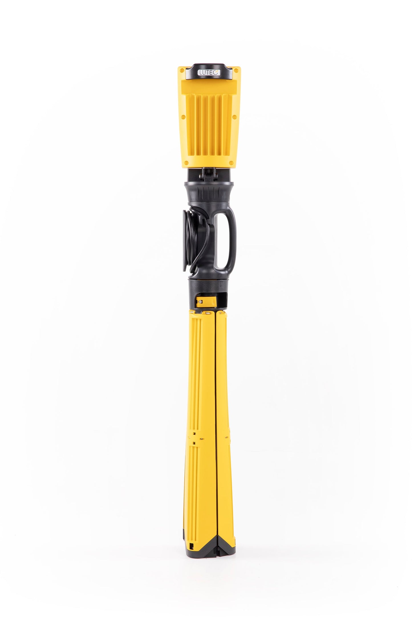 LUTEC 【Upgraded】5000K 12000 Lumen 105 Watt Dual-Head LED Work Light with Telescoping Tripod, Work Light with Stand Rotating Waterproof Lamps and 8 Ft 3-Prong Power Cord