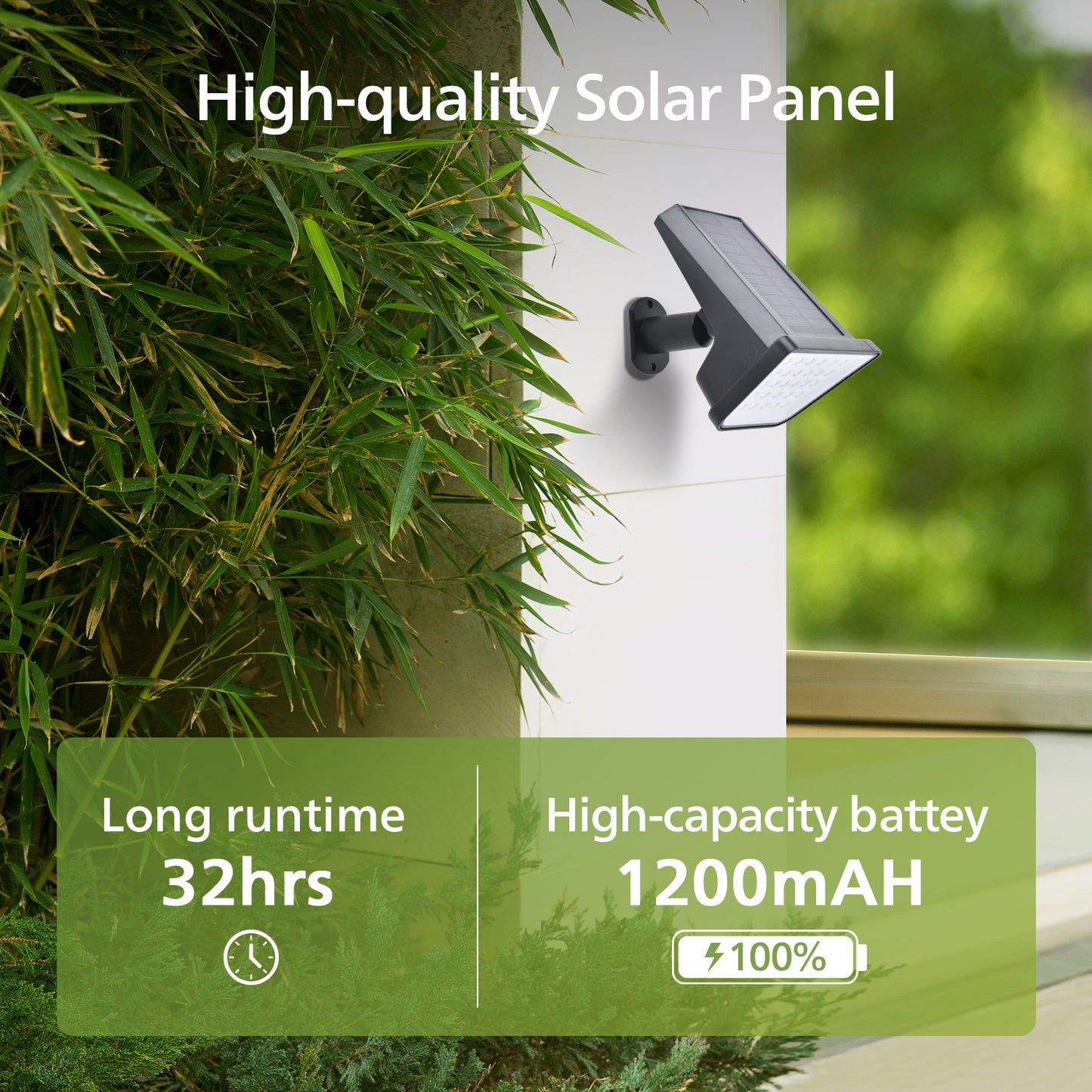 UME 4 Packs Solar Spot Lights Outdoor Waterproof, 28 LED 7500K Solar Powered Landscape Pathway Lights, Dusk to Dawn Solar Spotlights for Garden, Yard, Lawn, Walkway, Driveway