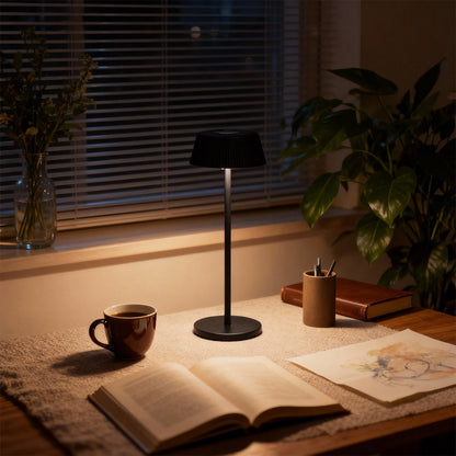 (3/6/9 Pack) USB Rechargeable Desk Lamp, 5000mah Rechargeable Battery, Two Adjustable Heights, Touch-sensitive Control, And Comes With A Wine Bottle Stopper.