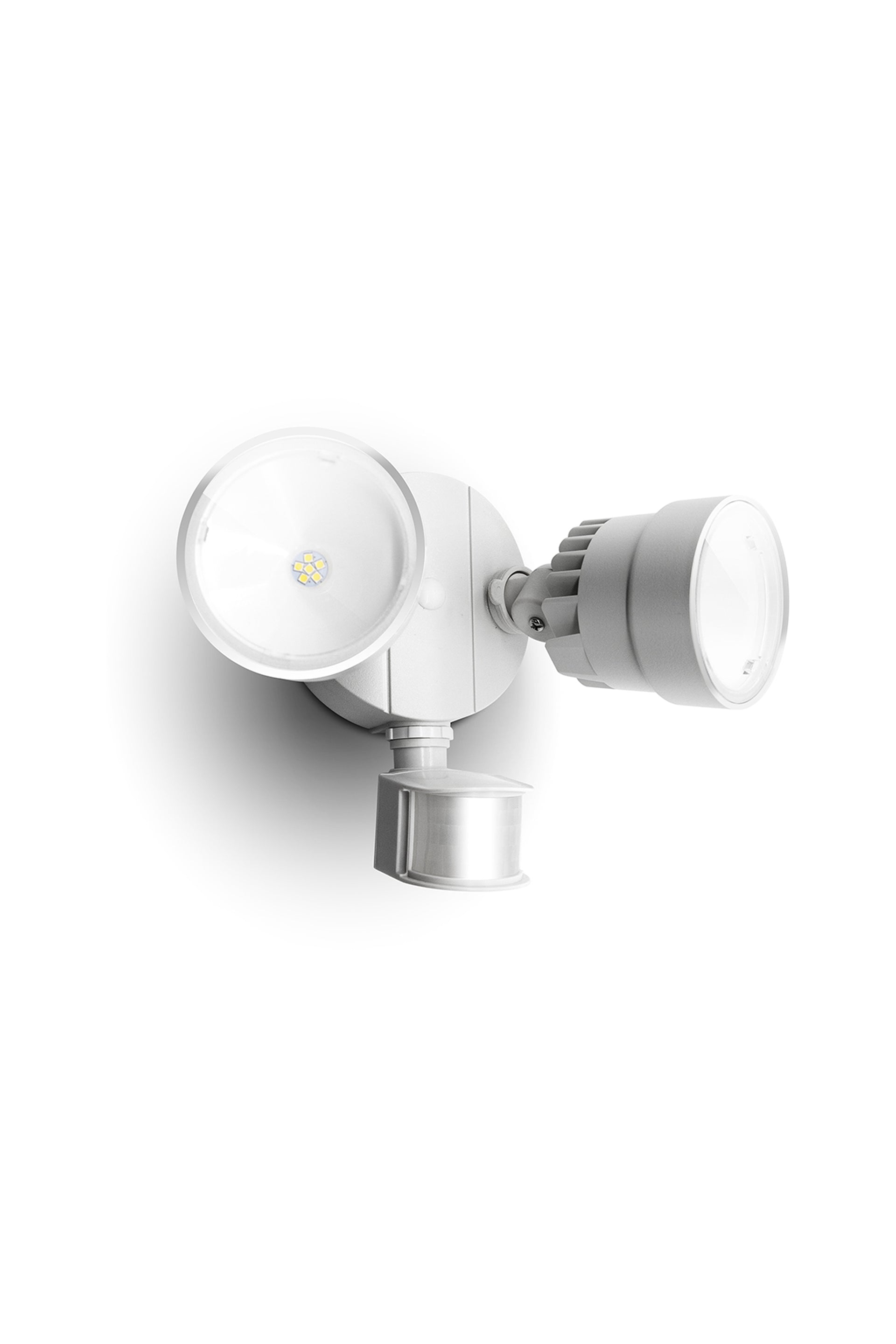 Shrimp 1130LM 5200K 13.5W LED 110°Motion Activated D2D Dual Head Floodlight