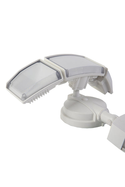LUTEC-LUTEC-LED Security Lights with Motion Sensor, 6300LM, 5000K, 72W, with 3 Adjustable Heads, LED Motion Sensor Light, Dusk to Dawn, White