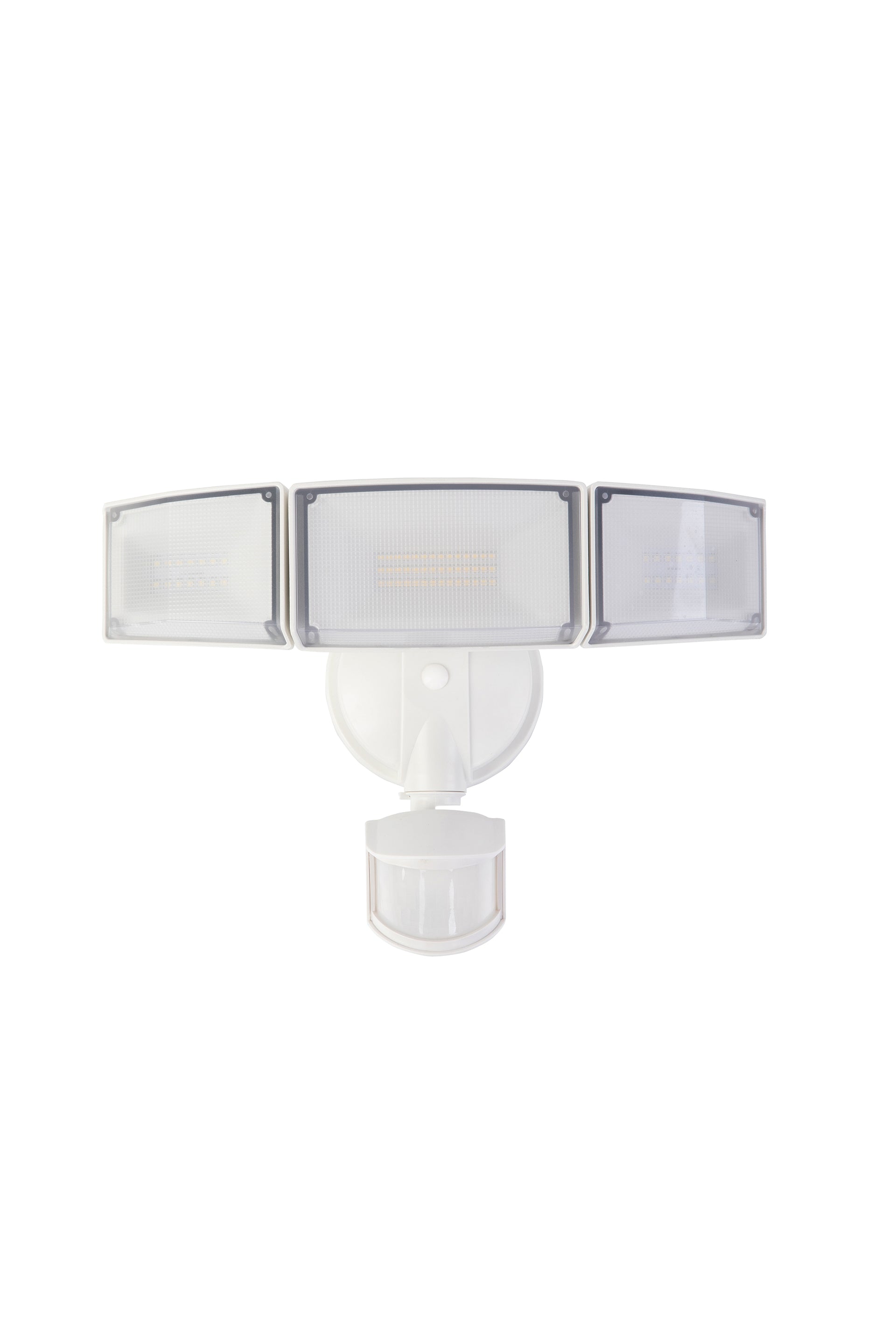 72W 7500LM LED Security Lights Motion Sensor Light Outdoor 5000K Daylight IP65 Waterproof Dusk to Dawn 3 Head Motion Detected Flood Light Garage Yard Porch