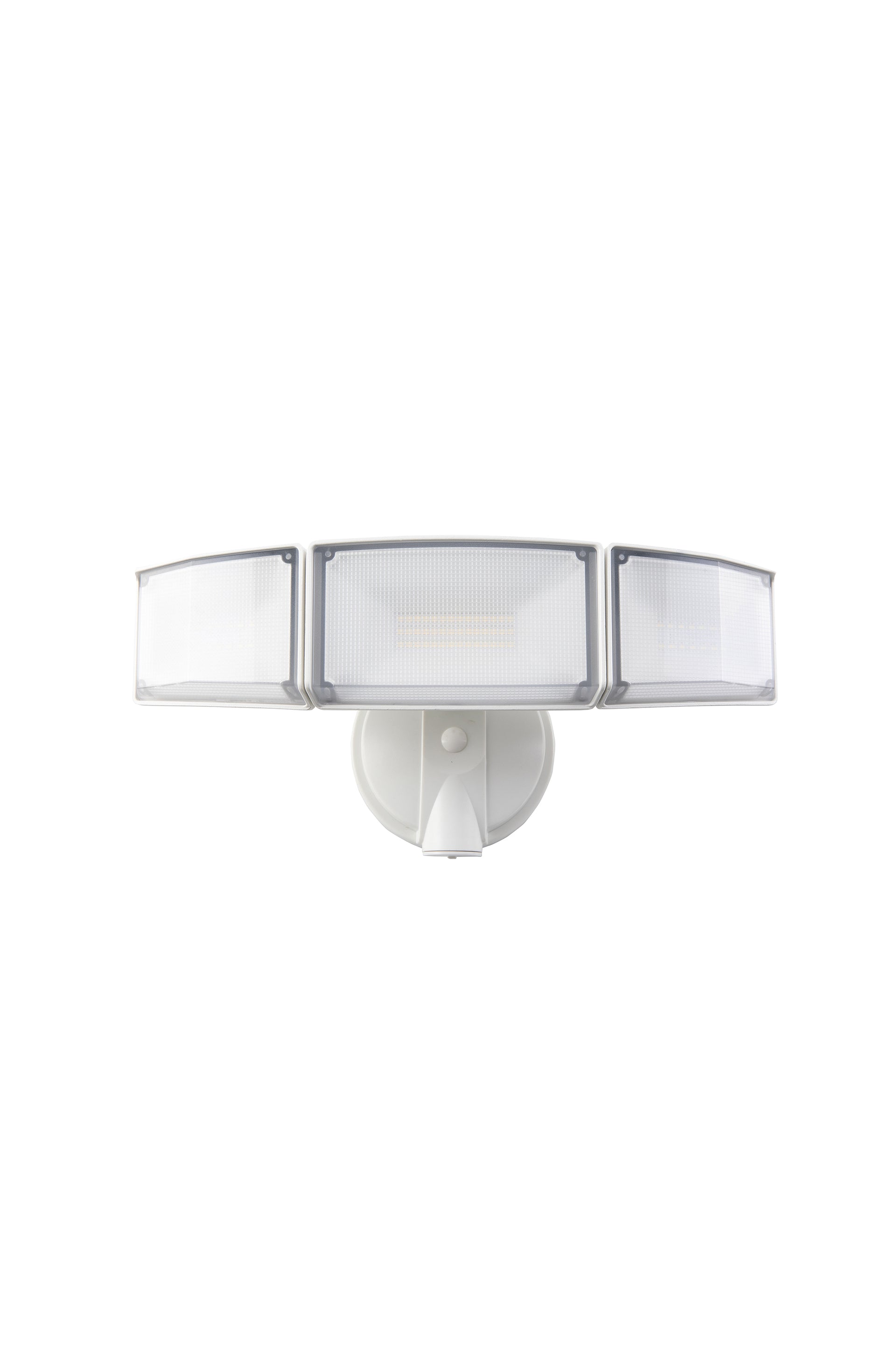 Switch Controlled Exterior Outdoor Security Light 5200LM 5000K 55W 3 Adjustable Heads LED Flood Light