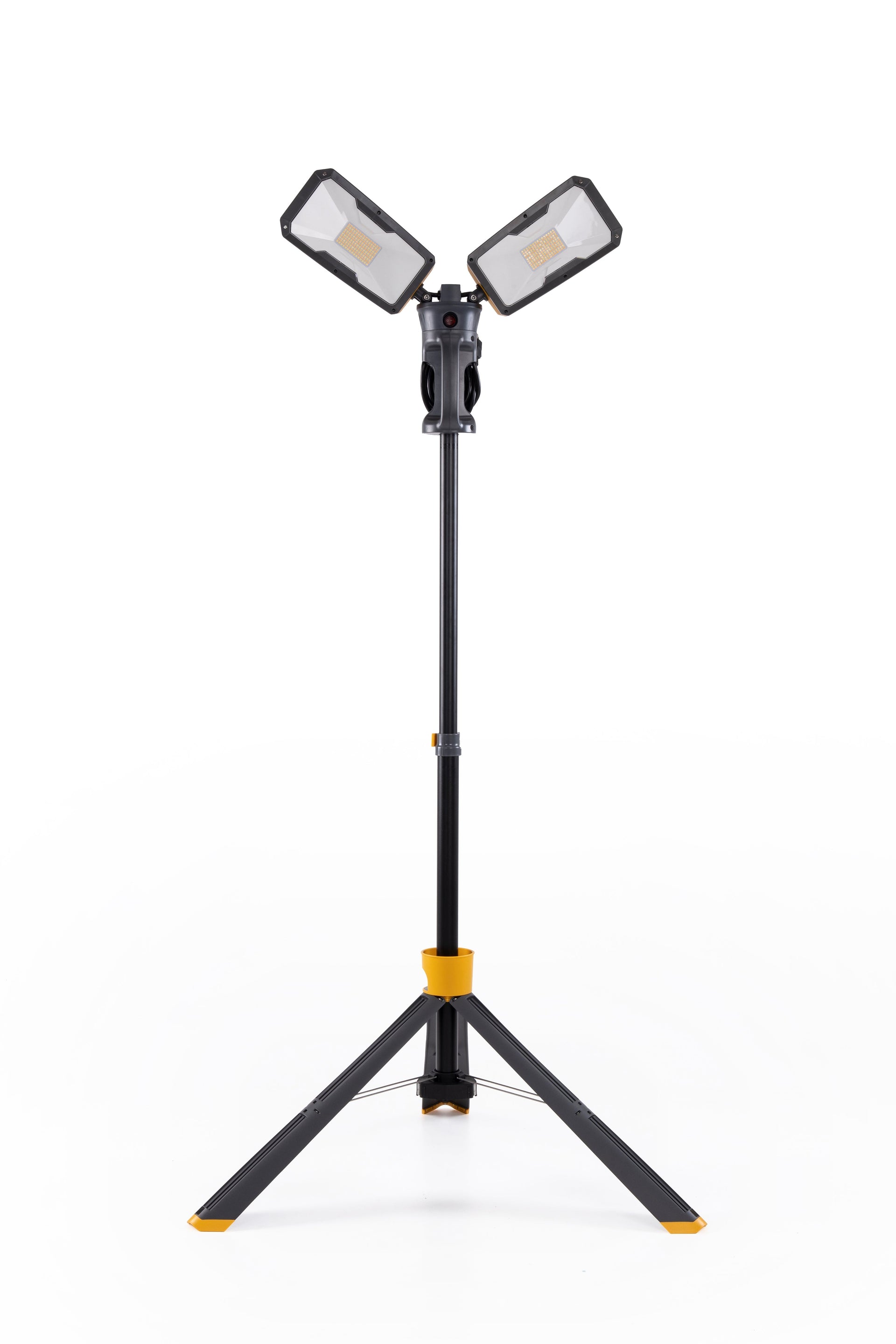 Peri 6290 Max 11000 Lumen 38 Watt Dual Head LED Work Light Telescoping Tripod Adjustable Work Light Stand Rotating Waterproof Lamps
