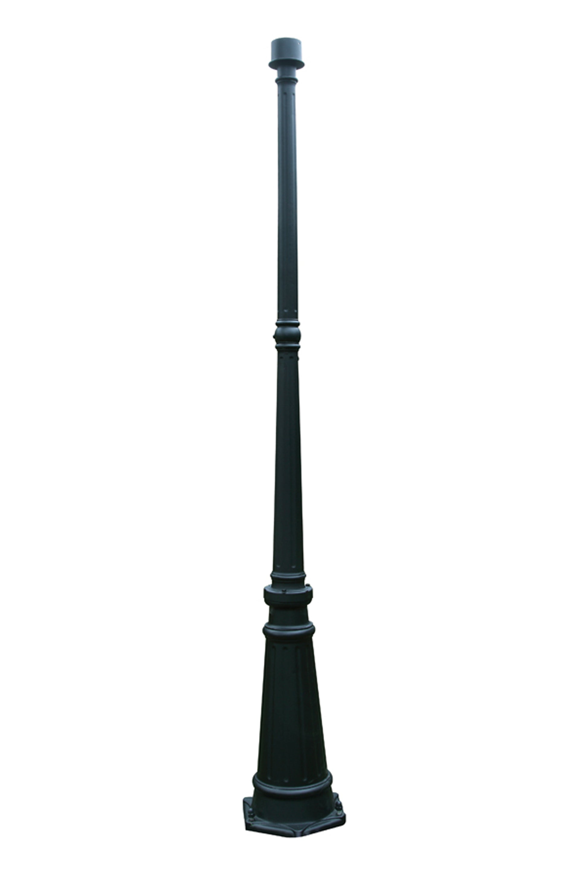 6 ft. Outdoor Aluminum Post Post only